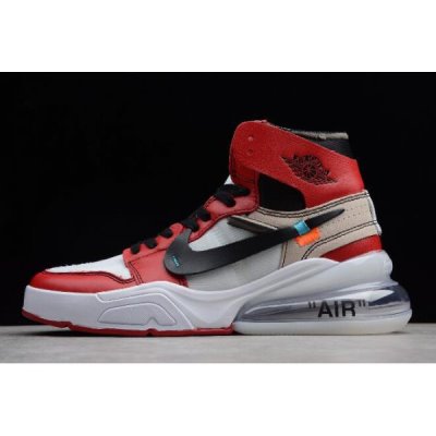 Nike Erkek Air Force 270 X Air Jordan 1 High Og Beyaz Basketbol Ayakkabısı Türkiye - JZIHWNHL